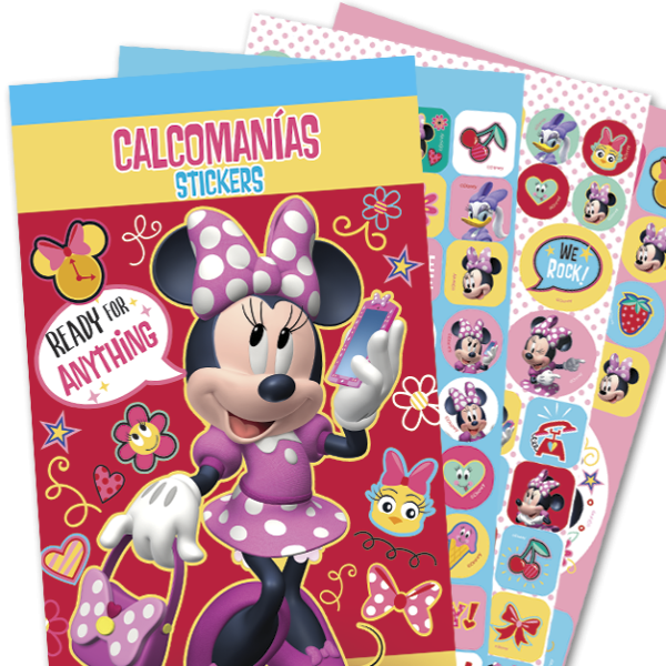 CALCOMANIA FANT. MICKEY MINNIE GRANMARK PAQ. C72 E.1